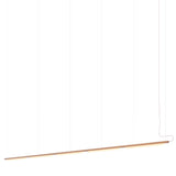 Pipeline 125.5 Linear Pendant Light: Brass + Brass