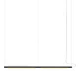 Pipeline 125.2 Linear Pendant Light: Black + Black