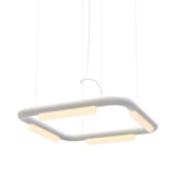 Pipeline CM5 Pendant Light: White + White