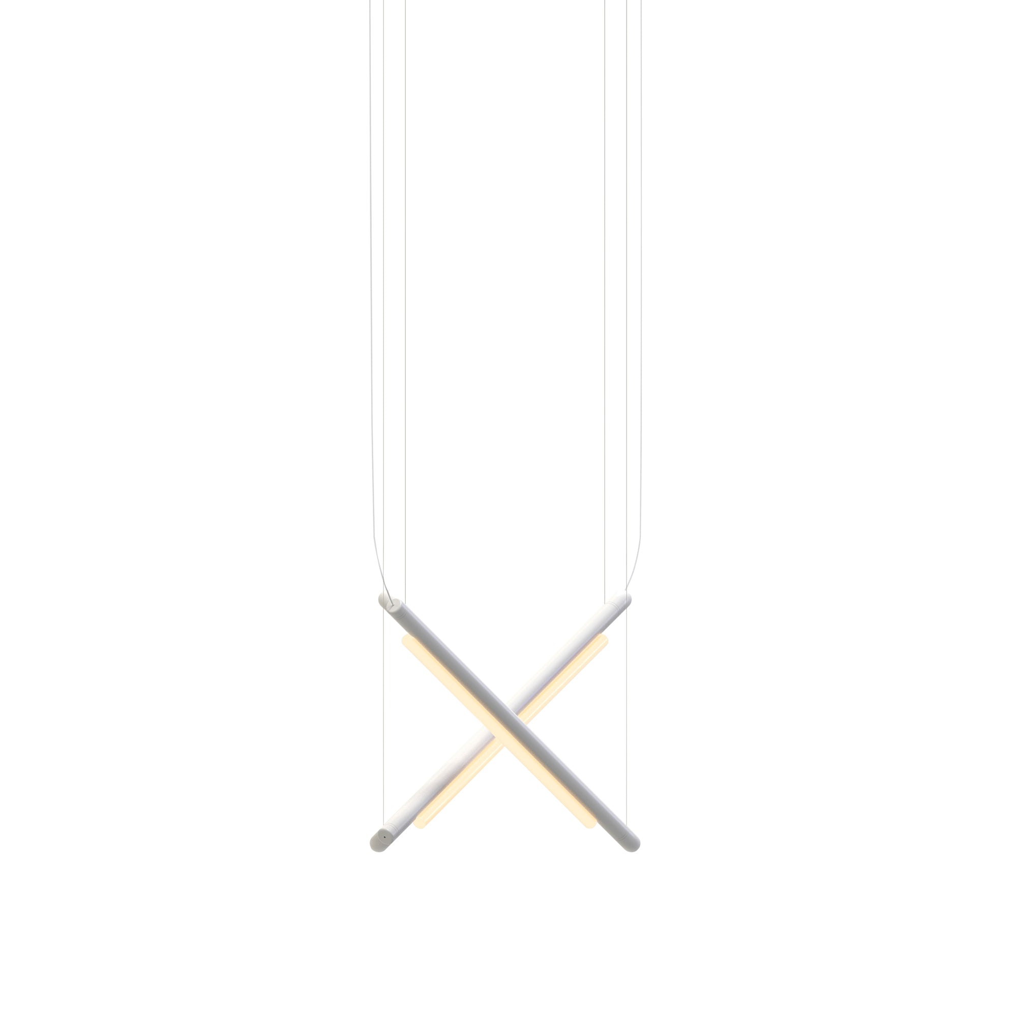 Pipeline CM9 Pendant Light: White + White