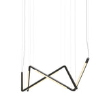 Pipeline CM9 Pendant Light: Black + Black