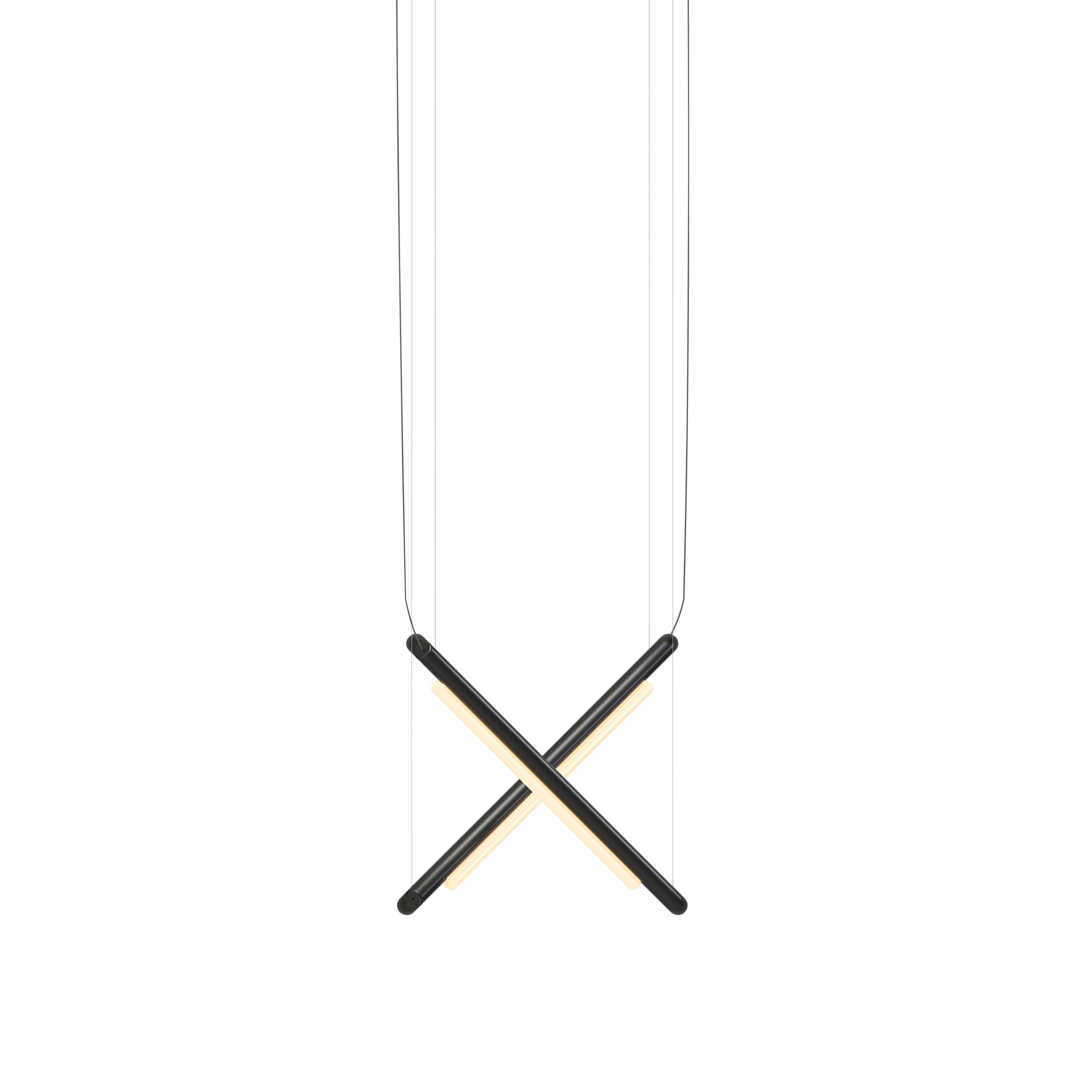 Pipeline CM9 Pendant Light: Black + Black
