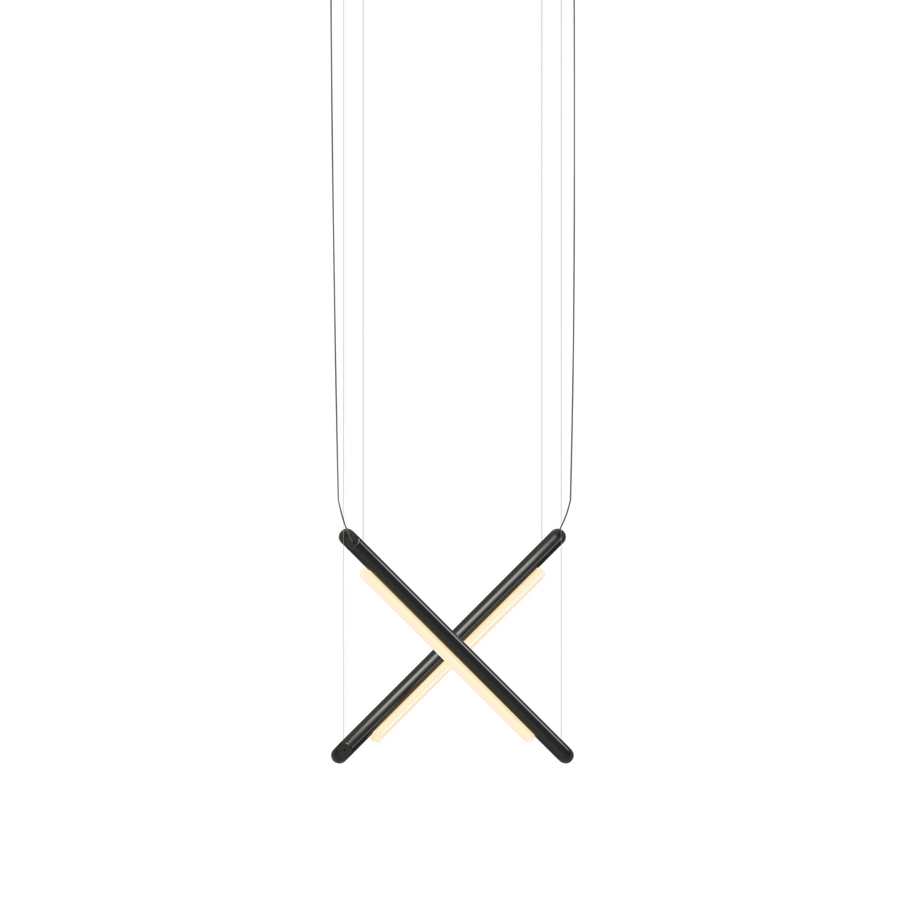 Pipeline CM9 Pendant Light: Black + Black