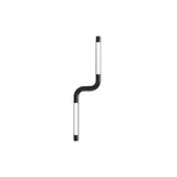 Pipeline CM1 Ceiling/Wall Light: Black + Black