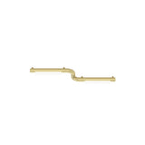 Pipeline CM1 Ceiling/Wall Light: Brass + Brass