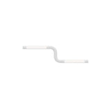 Pipeline CM1 Ceiling/Wall Light: White + White