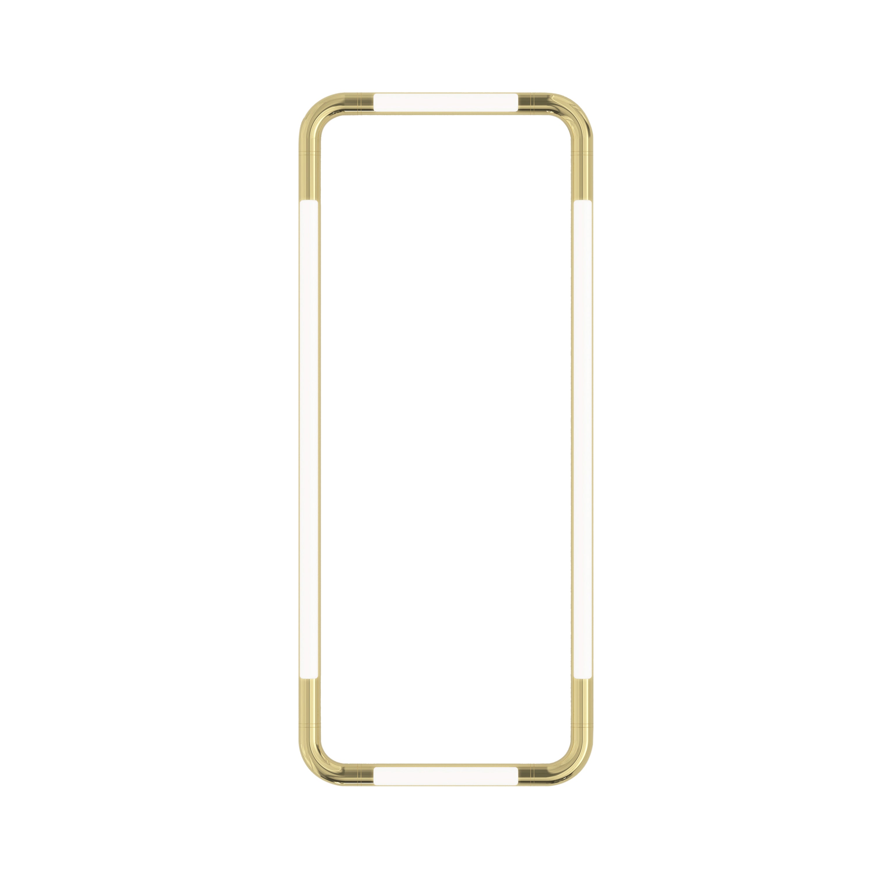Pipeline CM4 Ceiling/Wall Light: Brass + Brass
