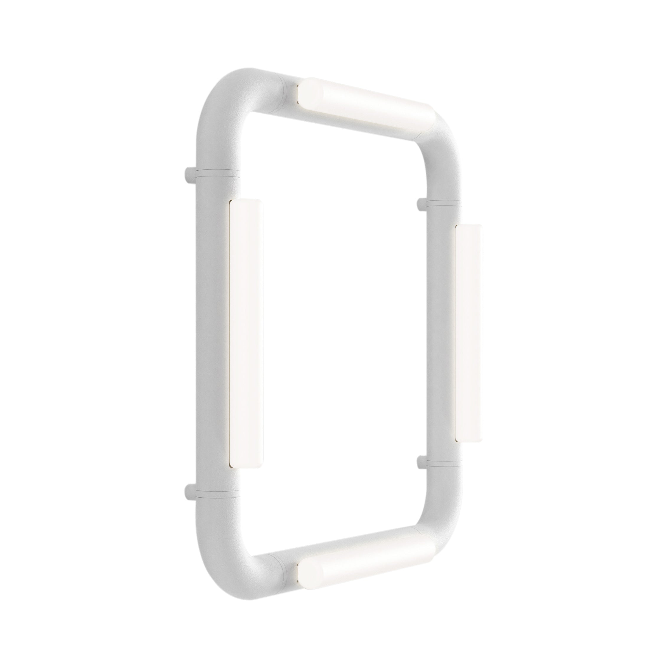 Pipeline CM5 Ceiling/Wall Light: White + White