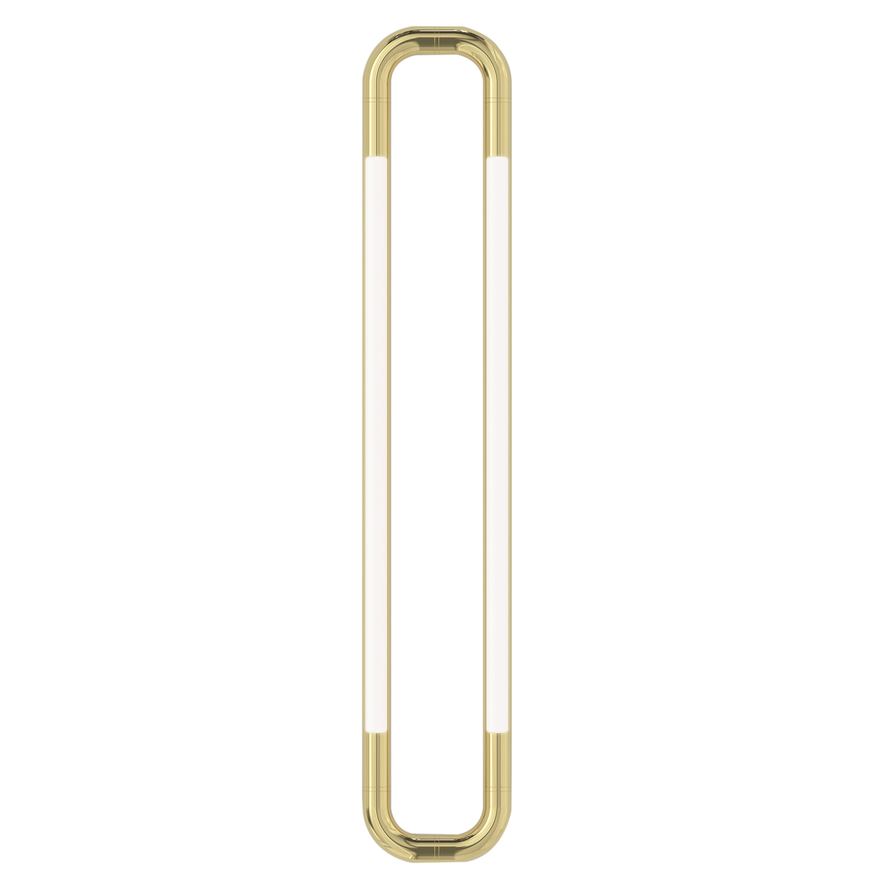 Pipeline CM6 Ceiling/Wall Light: Brass + Brass