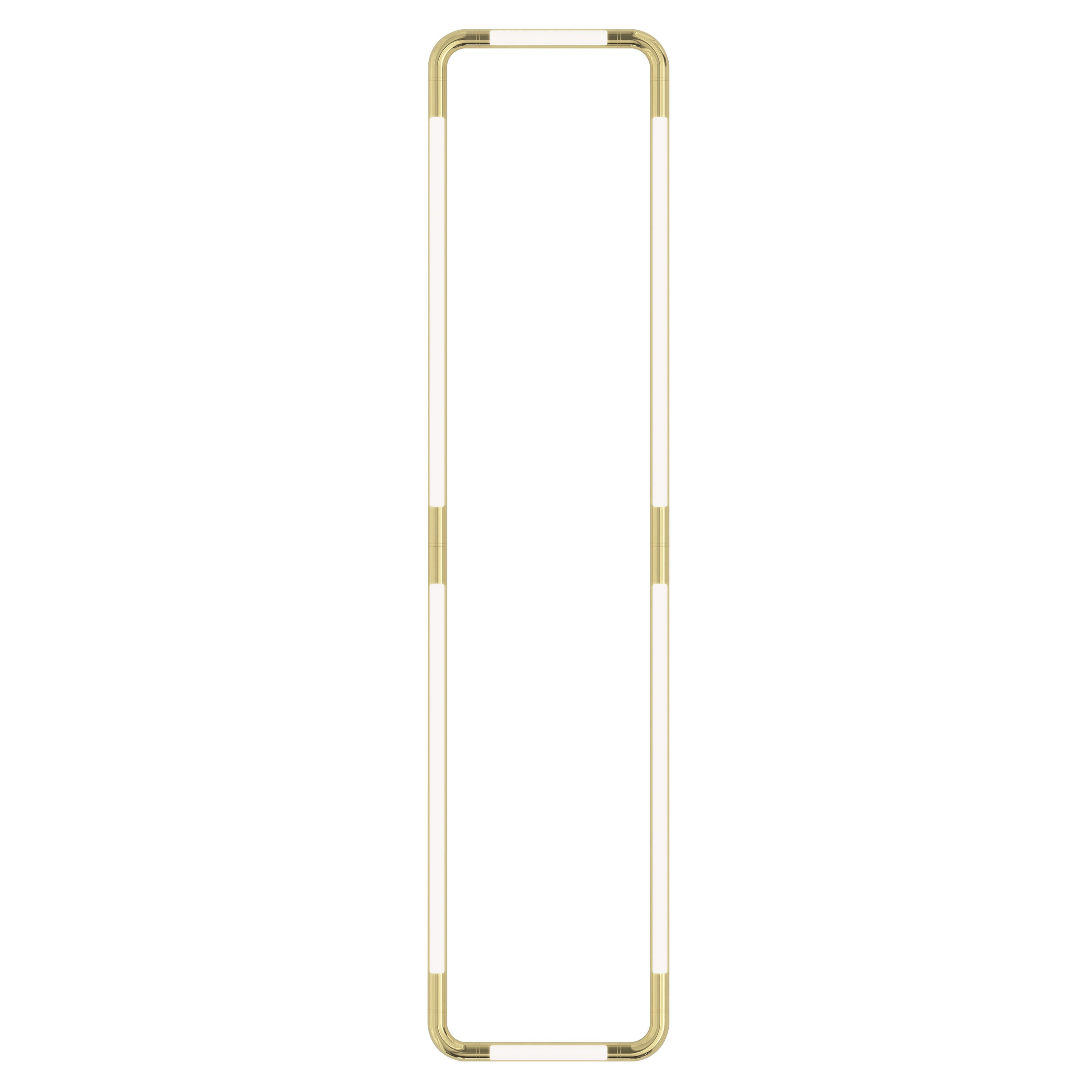 Pipeline CM8 Ceiling/Wall Light: Brass + Brass
