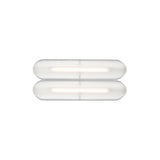 Vale System Ceiling/Wall Light: Horizontal + Side-to-Side + Vale 2 + Anthracite