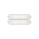 Vale System Ceiling/Wall Light: Horizontal + Side-to-Side + Vale 2 + Anthracite