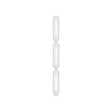 Vale System Ceiling/Wall Light: Vertical + End-to-End + Vale 3 + Anthracite