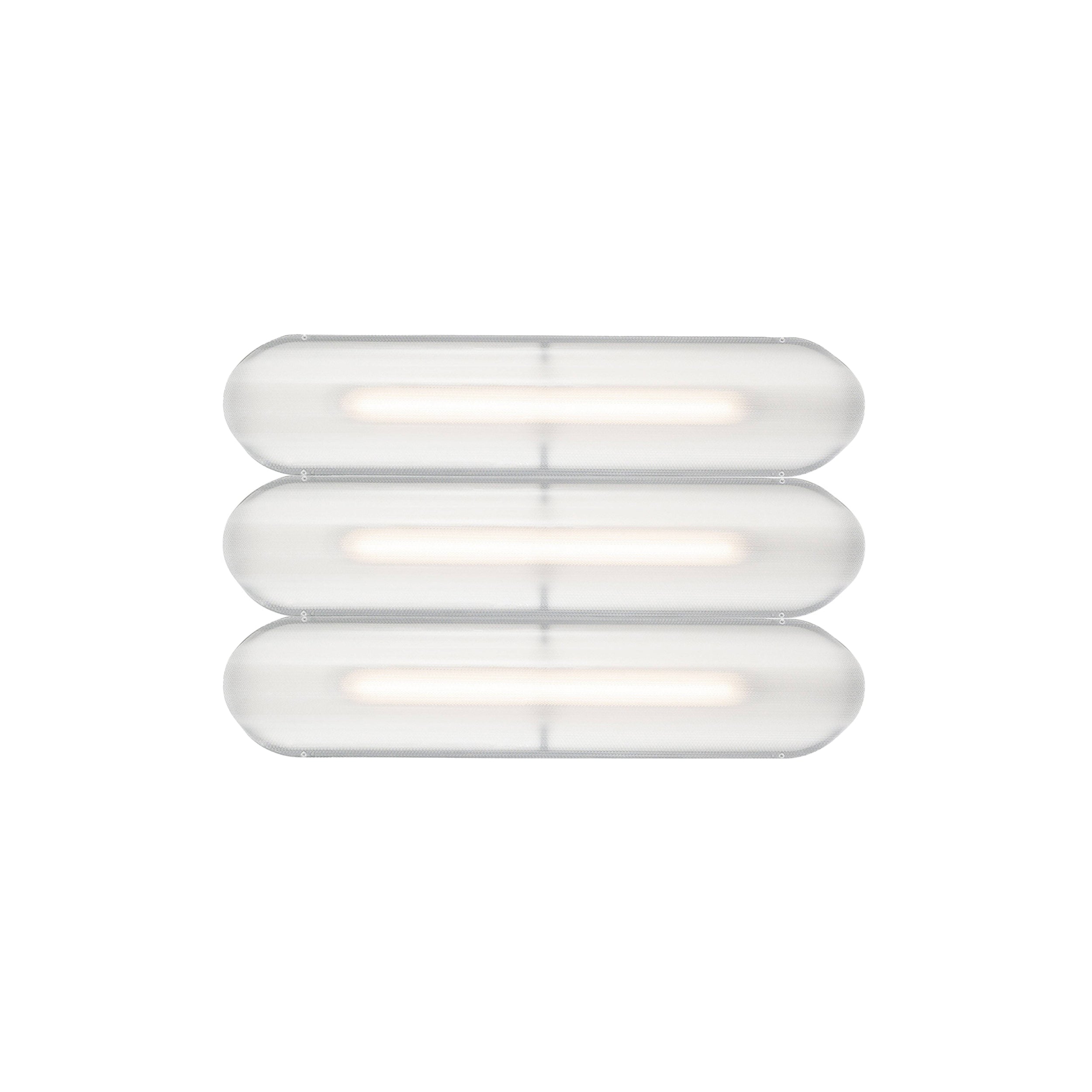 Vale System Ceiling/Wall Light: Horizontal + Side-to-Side + Vale 3 + Anthracite