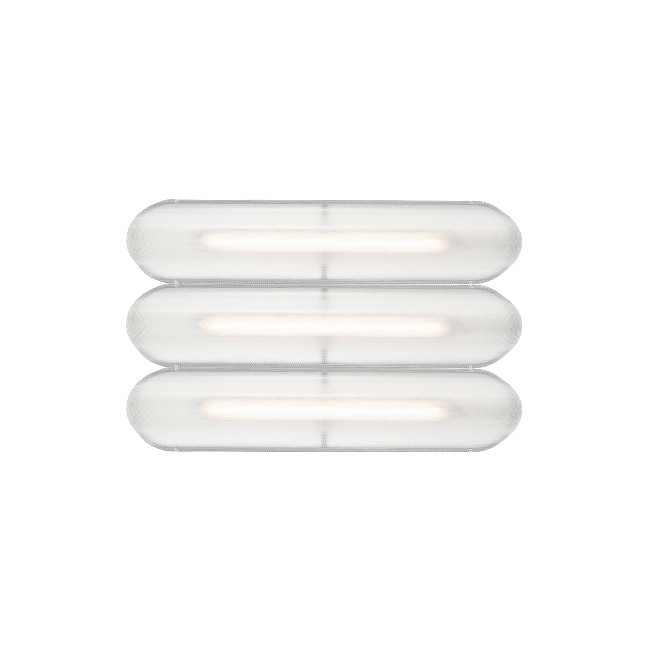 Vale System Ceiling/Wall Light: Horizontal + Side-to-Side + Vale 3 + Anthracite