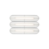 Vale System Ceiling/Wall Light: Horizontal + Side-to-Side + Vale 3 + Anthracite