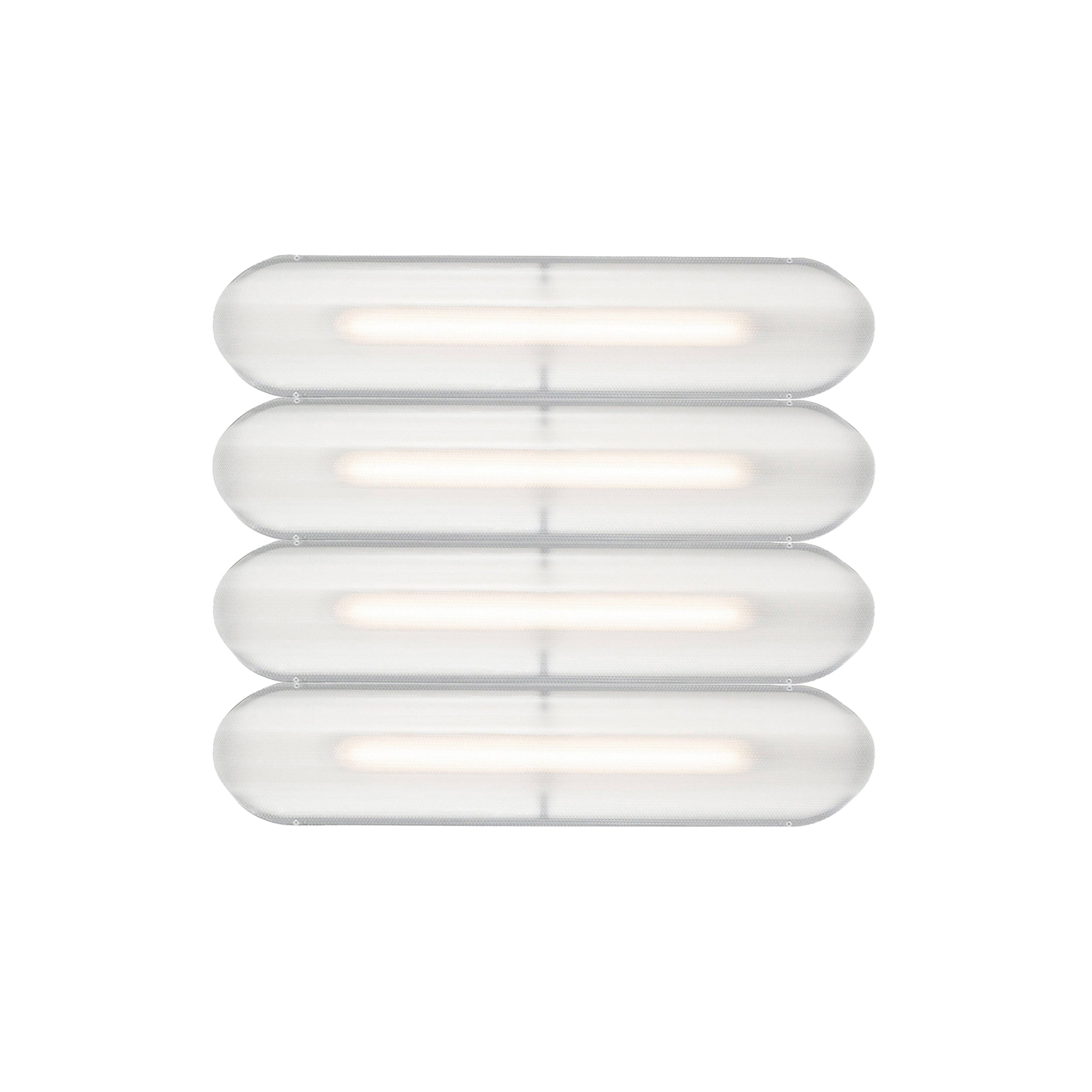 Vale System Ceiling/Wall Light: Horizontal + Side-to-Side + Vale 4 + Anthracite