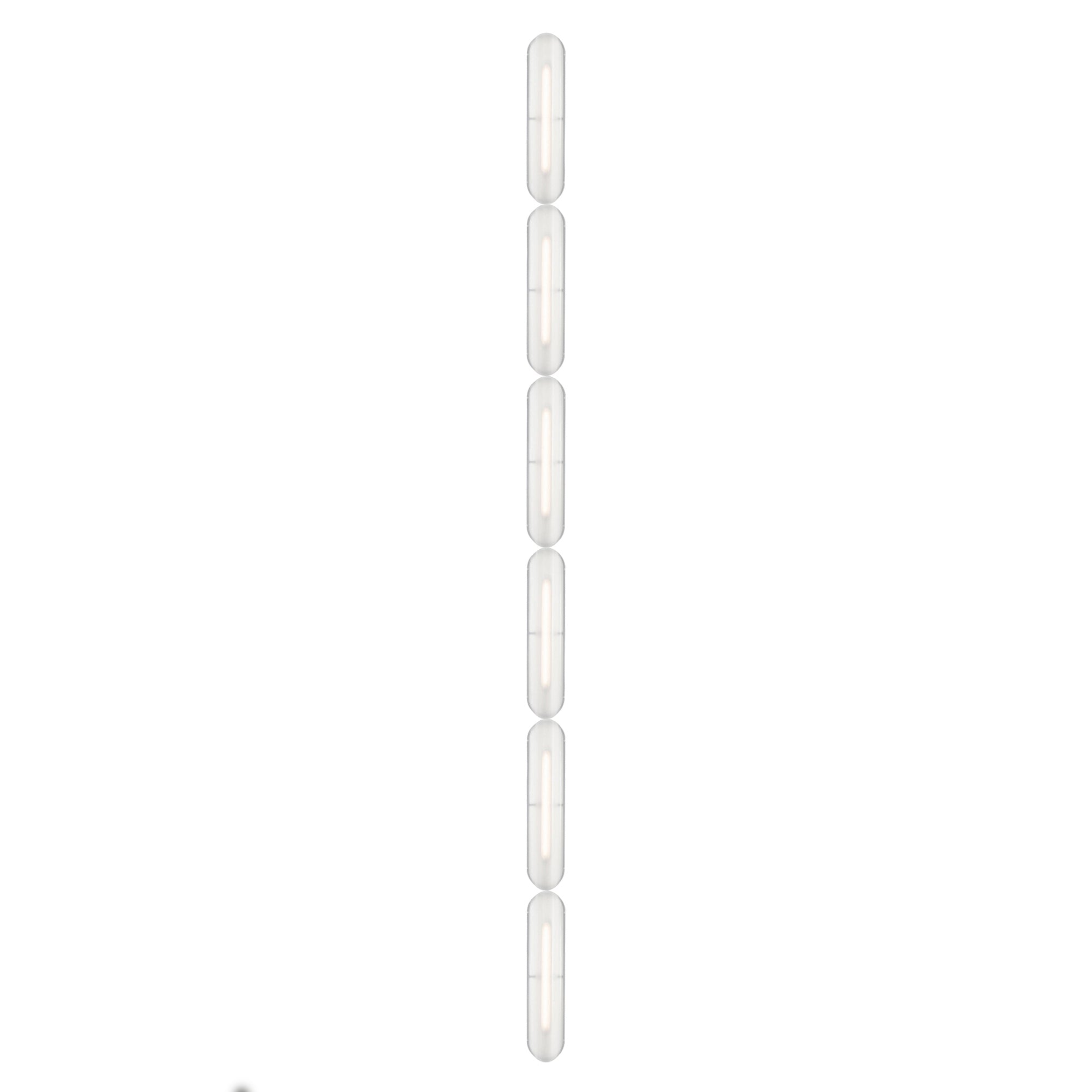 Vale System Ceiling/Wall Light: Vertical + End-to-End + Vale 6 + Anthracite