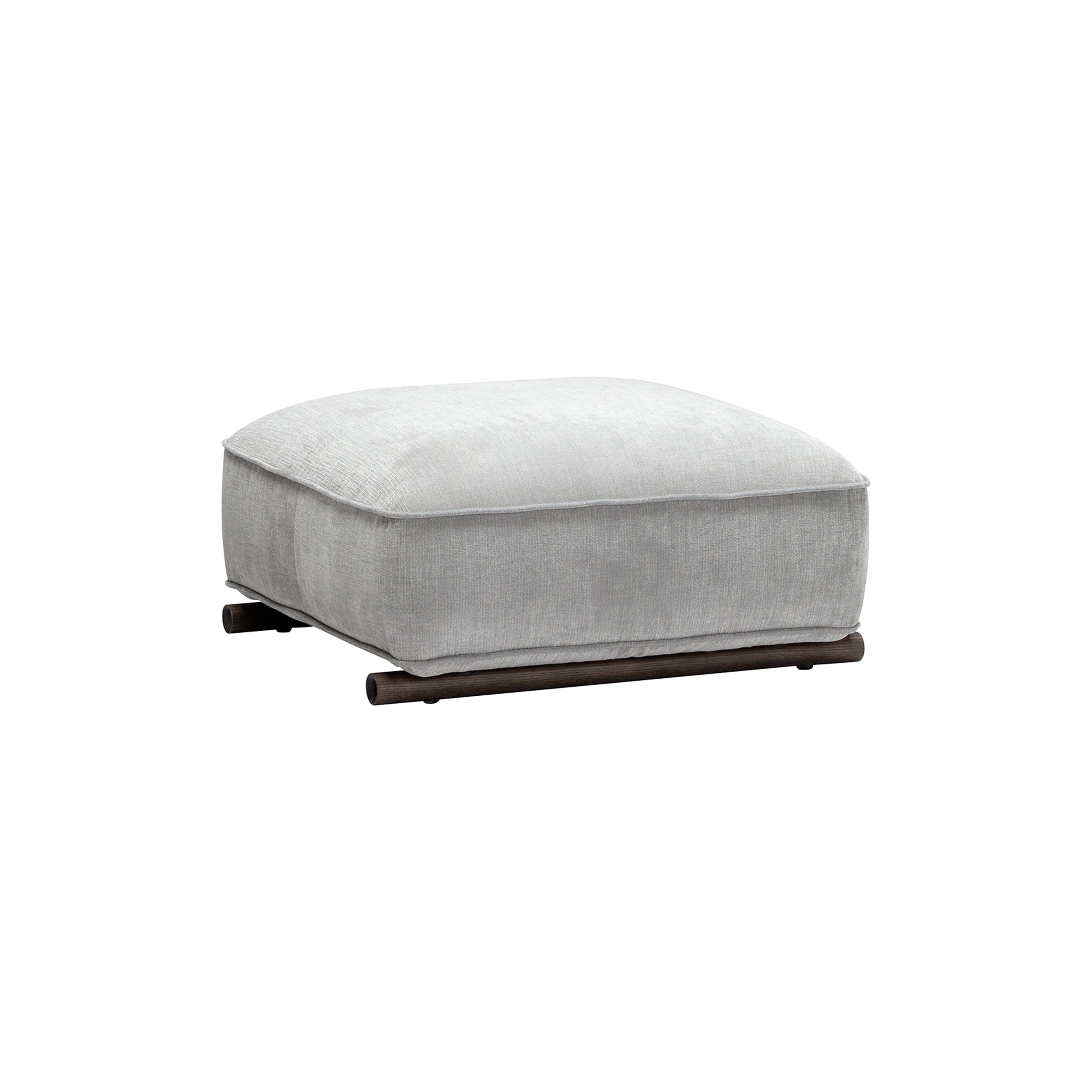 Hoyo Ottoman: Smoke Oak