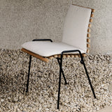 RFH Outdoor Dining Chair With Cushion: RD4 - Set of 2