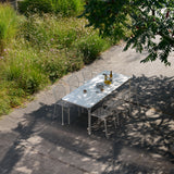 Thorvald SC99 Outdoor Dining Table: Rectangle