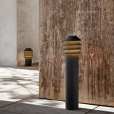 Bysted Garden Bollard Lamp: Long