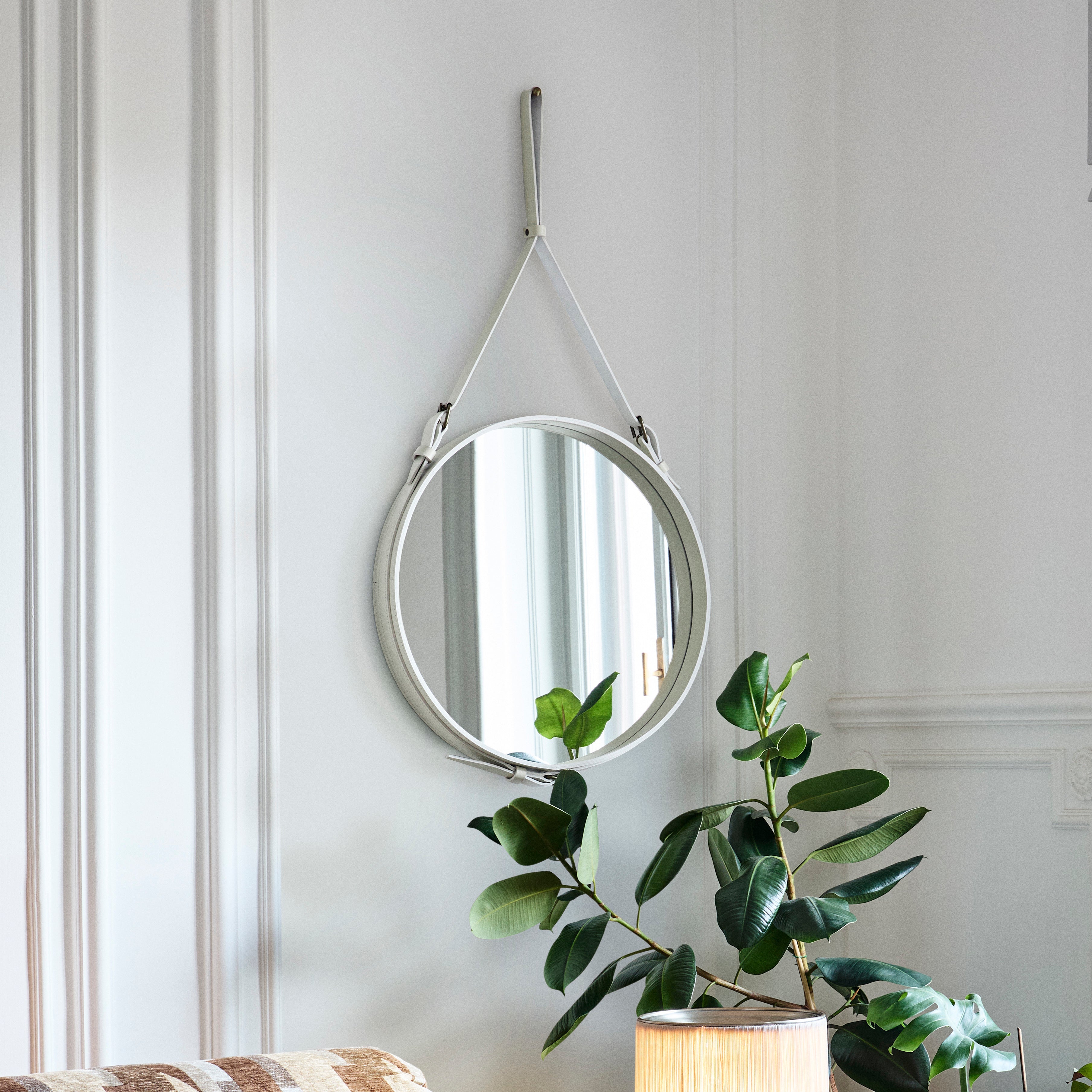 Adnet Circulaire Wall Mirror