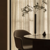 Harbour Dining Chair: Wood Base Upholstered