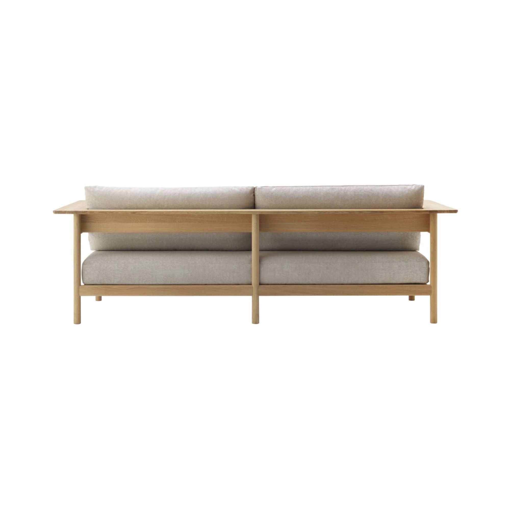 Kinuta Sofa: 2 Seater N-S01: Pure Oak + Vidar 4