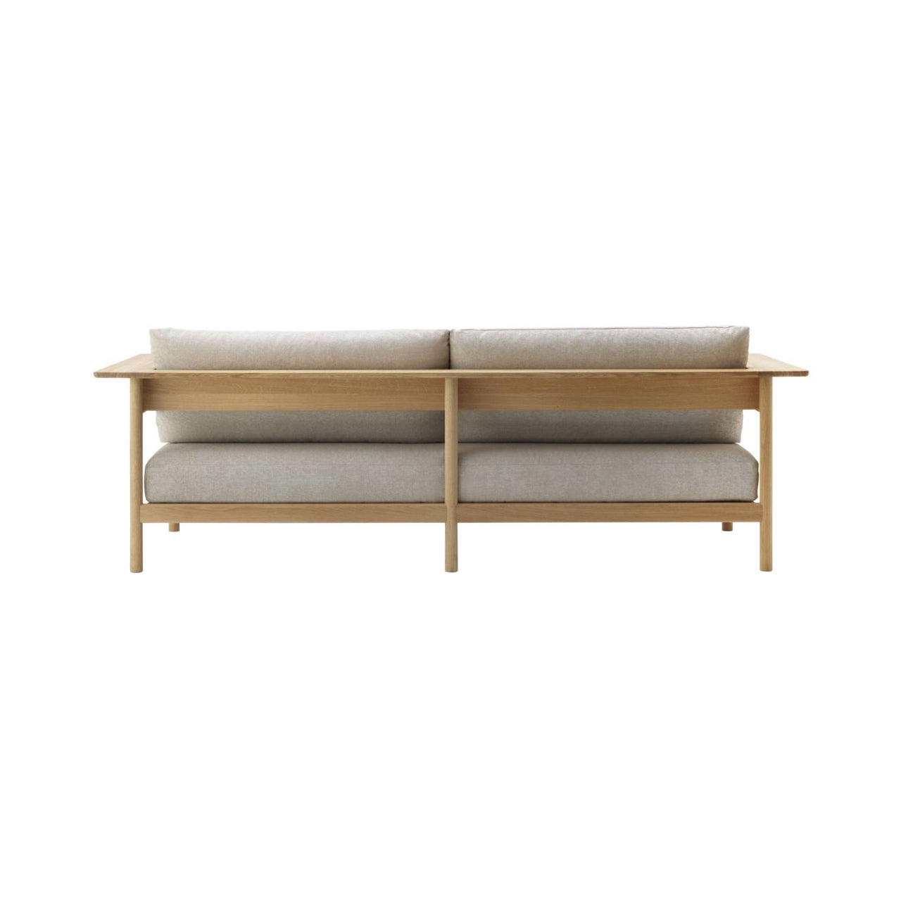 Kinuta Sofa: 2 Seater N-S01: Pure Oak + Vidar 4