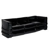 Pillow X Kassl Edition Modular Sofa: Leather + Configuration 3
