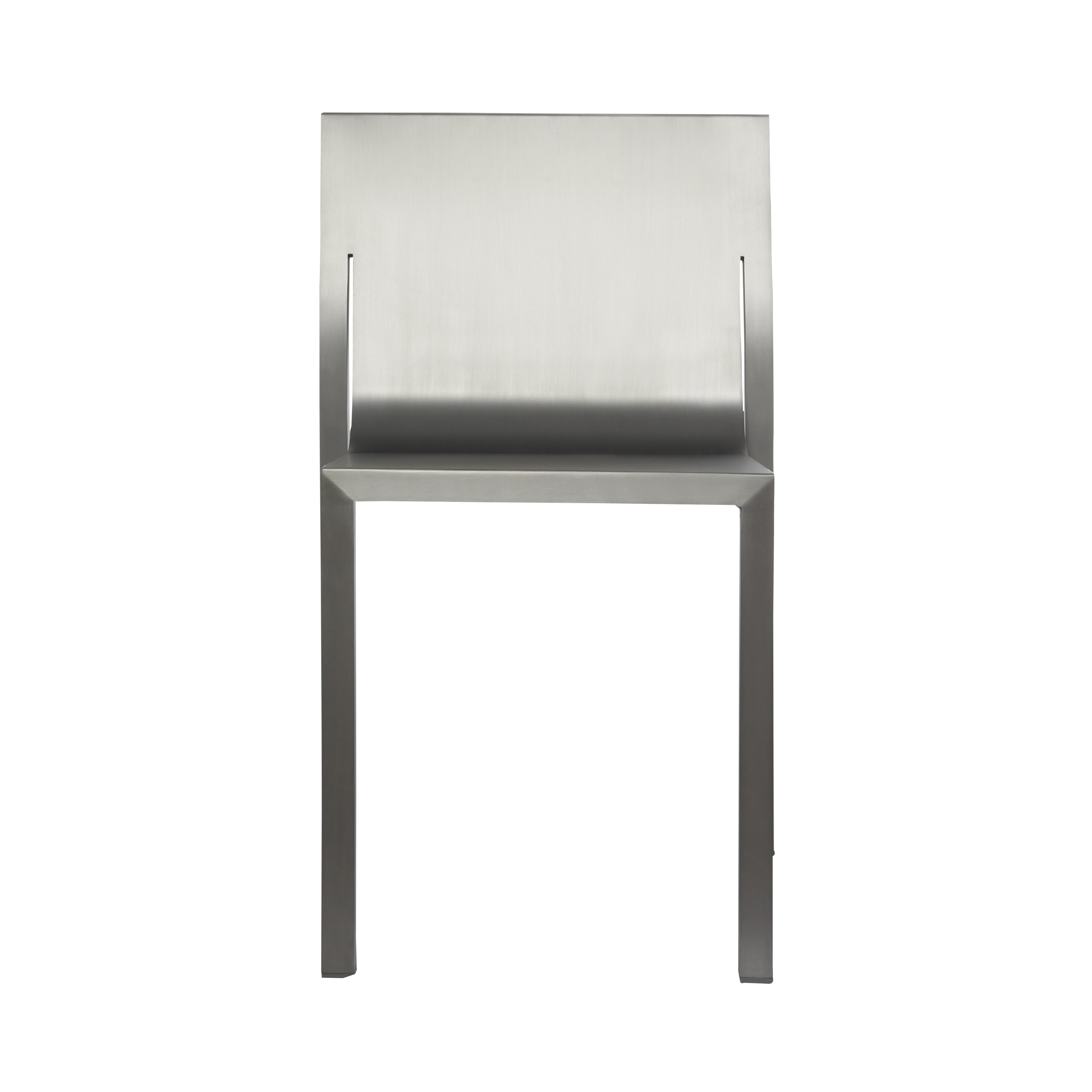 Stedelijk Stackable Chair - Aluminum: Quick Ship