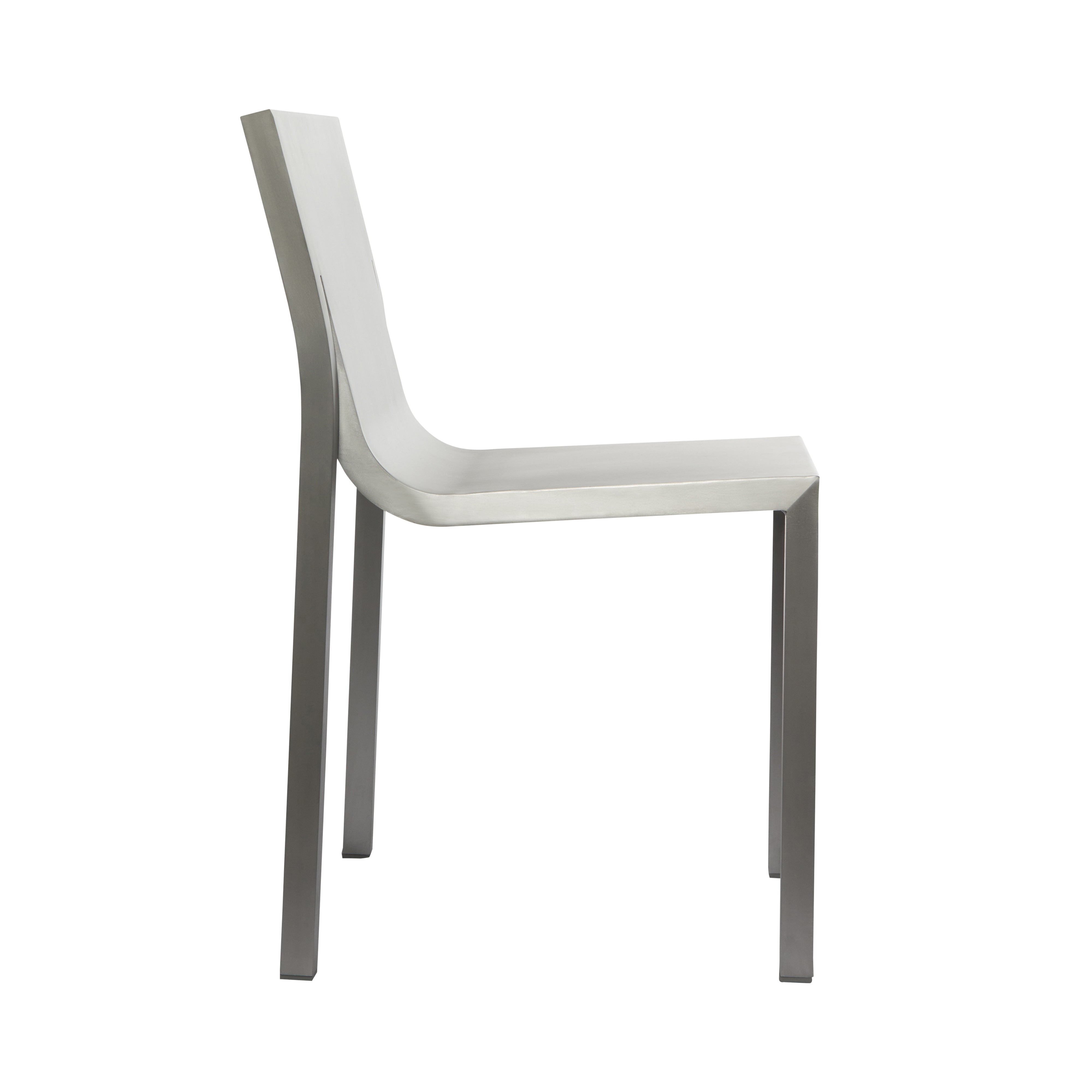 Stedelijk Stackable Chair - Aluminum: Quick Ship