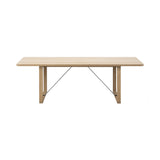 BM67 Coffee Table: Soaped Treated Oak + Black