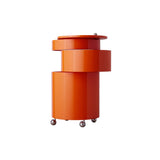 Barboy Rolling Bar Cart: Fresh Orange