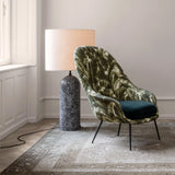 Bat Lounge Chair High Back: Conic Base