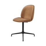 Beetle Meeting Chair: 4-Star Swivel Base + Full Upholstery + Black Matt