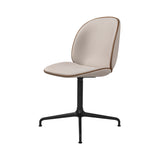 Beetle Meeting Chair: 4-Star Swivel Base + Full Upholstery + Black Matt