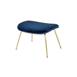 Beetle Ottoman: Brass Semi Matt