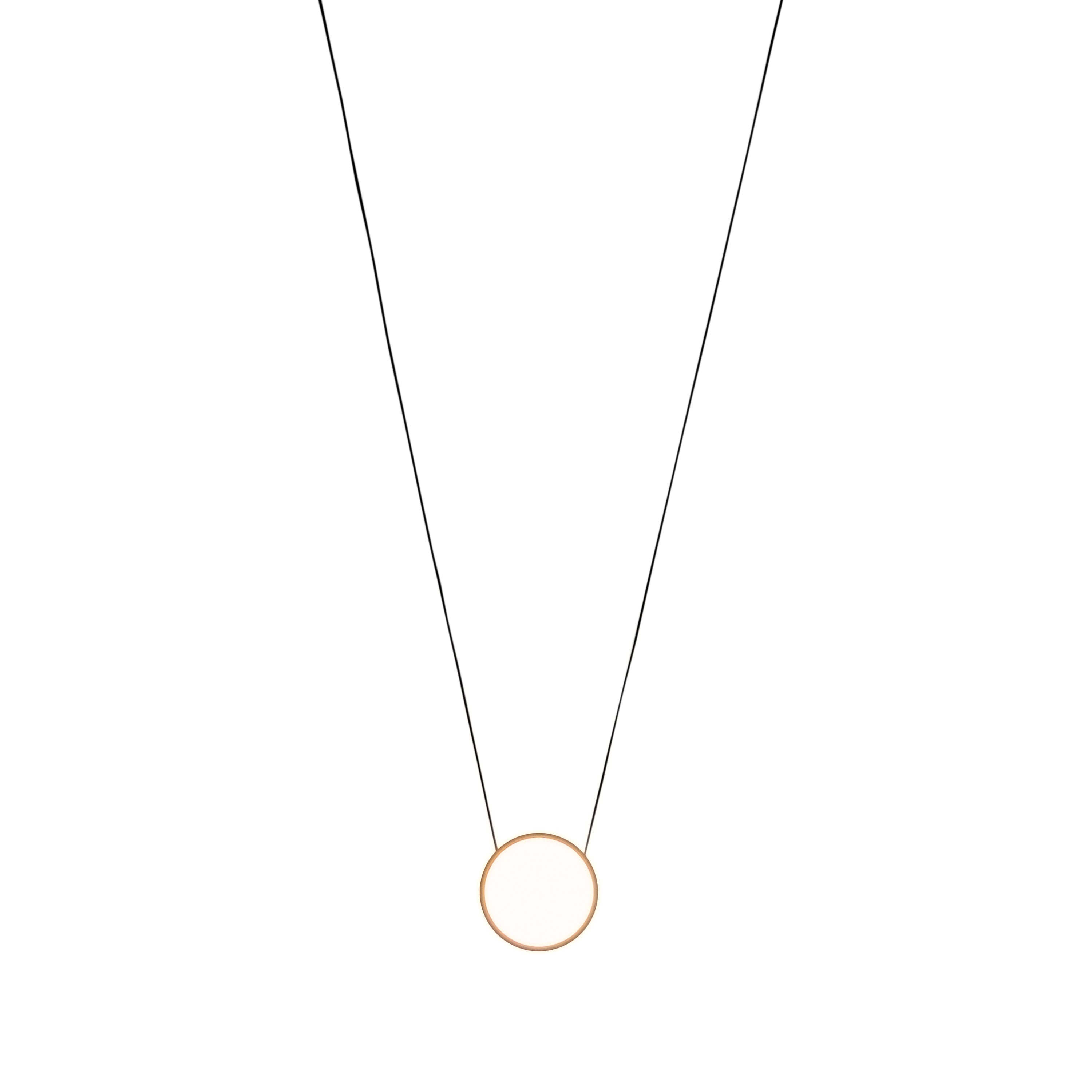 Highwire. Single Pendant: Matte Black + Neutral White (3500K)