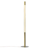 Pipeline Floor Light: Brass