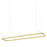 Pipeline CM8 Pendant Light: Brass + Brass