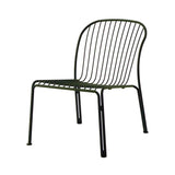 Thorvald SC100 Outdoor Lounge Side Chair: Bronze Green + Without Cushion
