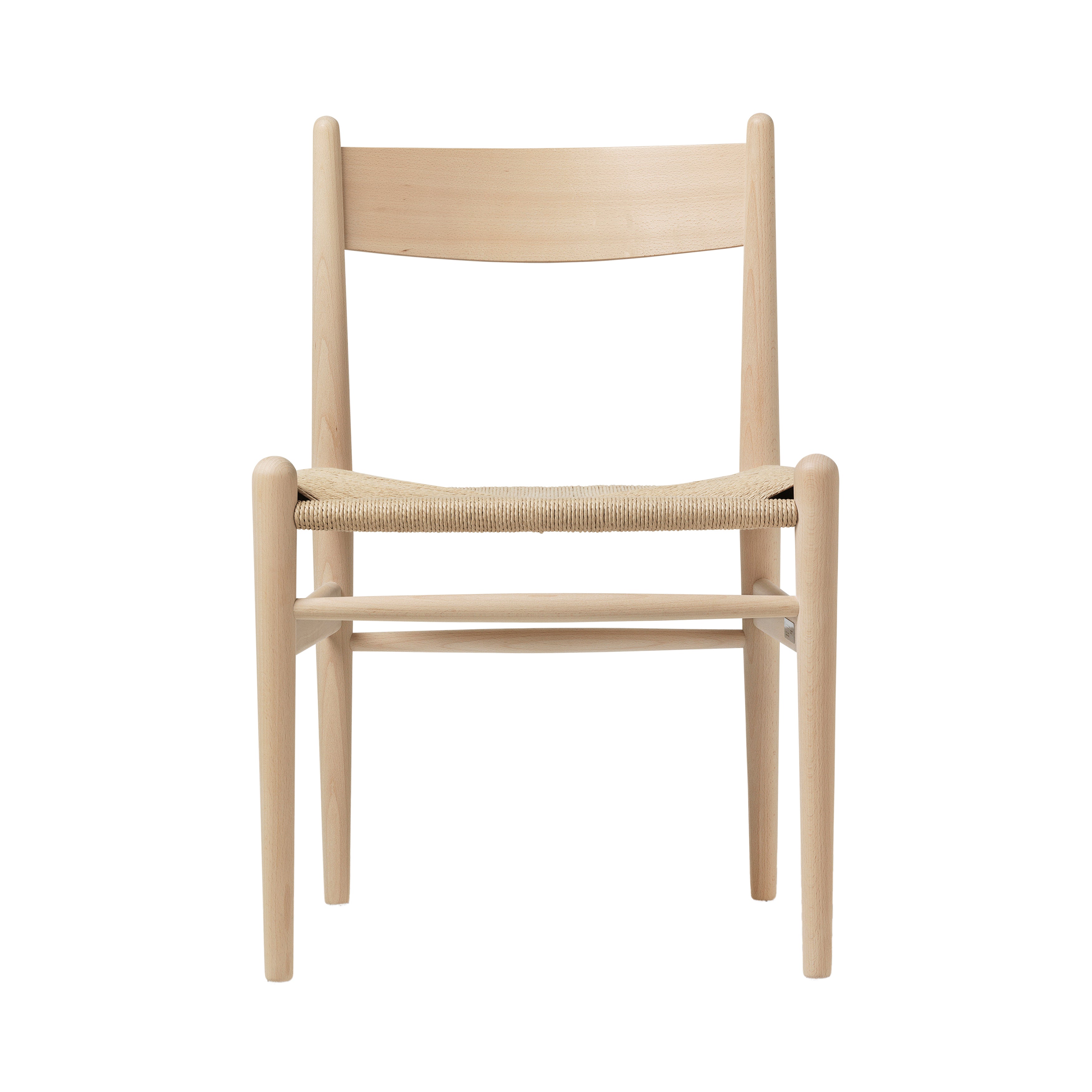 CH36 Dining Chair: Natural + Soaped Beech