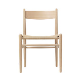 CH36 Dining Chair: Natural + Soaped Beech