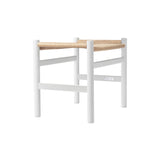 CH53 Footstool: Low + Natural + Natural White Beech