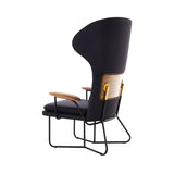 Chillax Highback Chair: Natural Walnut