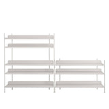 Compile Shelving System: Configuration 7 + Grey
