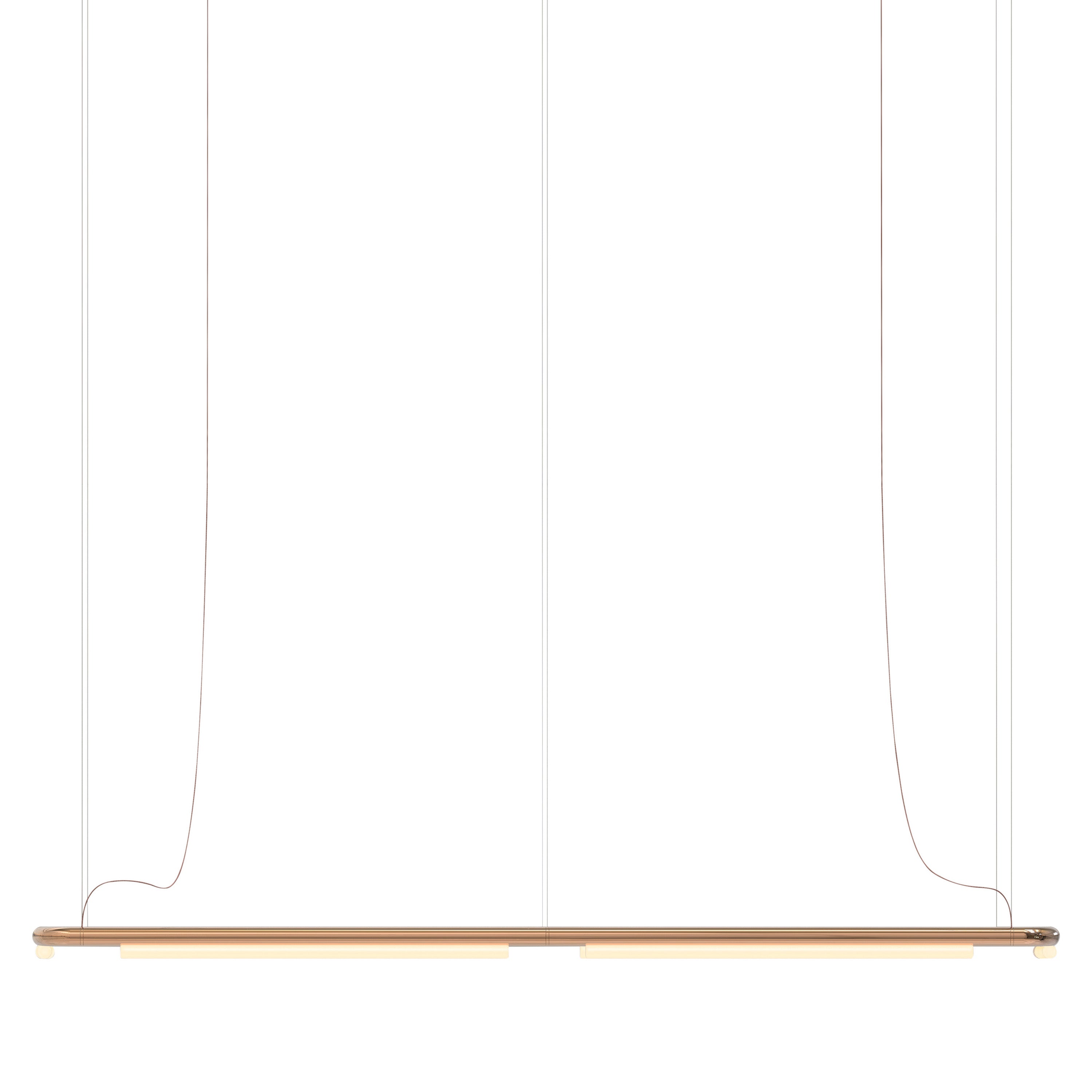 Pipeline CM8 Pendant Light: Copper + Copper