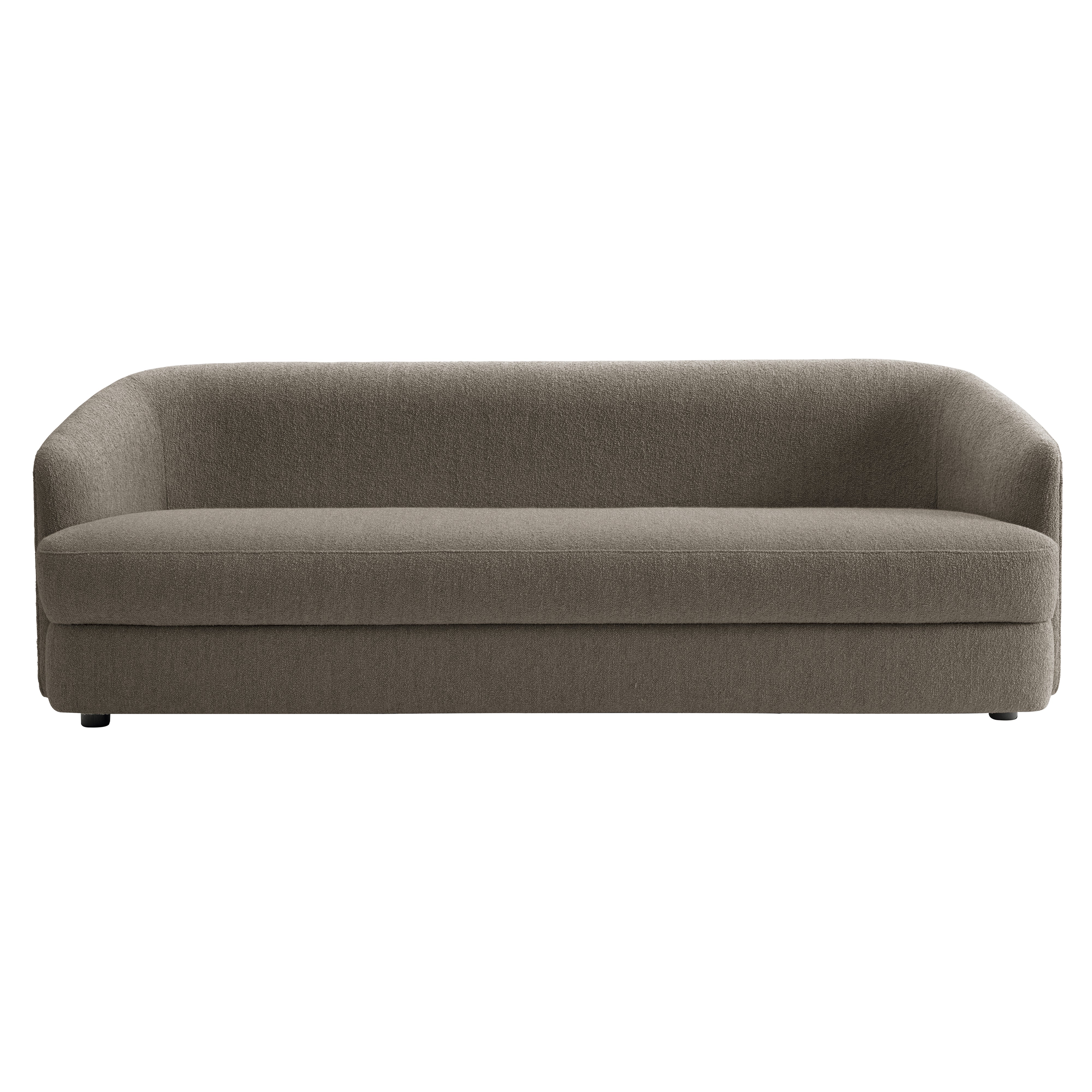Covent Sofa: Upholstered + 3 + Barnum Dark Taupe 10